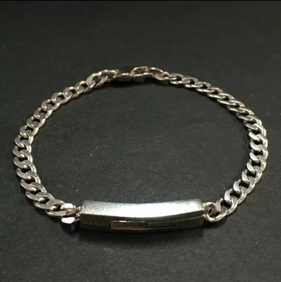 Gucci Jewelry - Gucci G Logo ID Sterling Silver 925 Bracelet